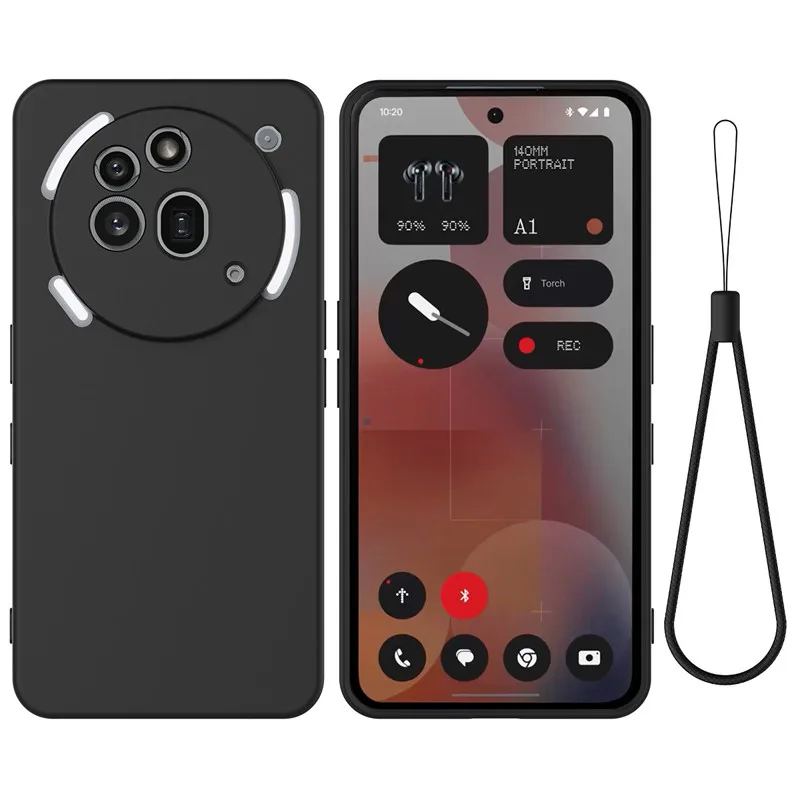 Premium Liquid Silicone Protective Phone Cover with Soft Velvet Interior - Cute and Durable