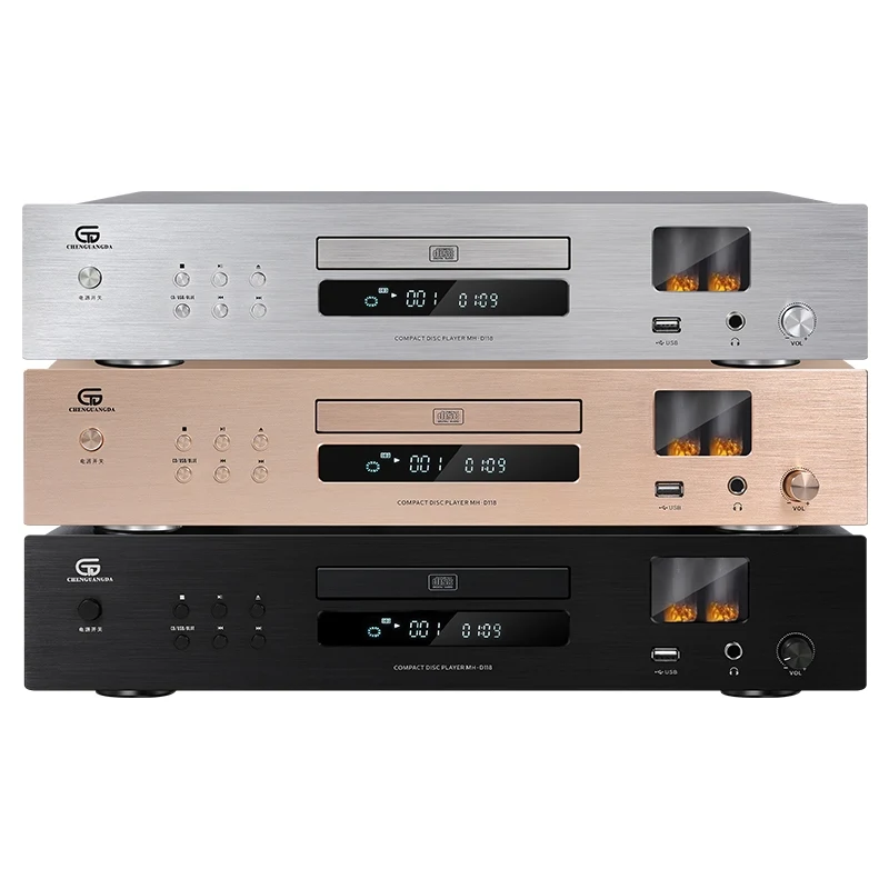 Tube CD Player Built-in Dual 6*1n Tubes SPHE8104 DAC Toroidal Transformer HIFI Lossless CD Music Player Bluetooth 5.0 OPA2064AP