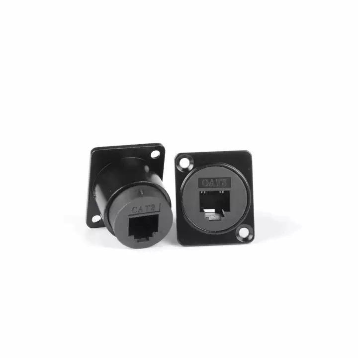 

Разъем Ethernet типа D CAT3 CAT5E CAT6 для монтажа на панели (10 шт.)