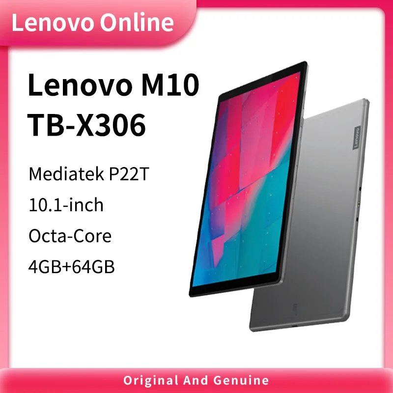 

Lenovo Business Tablet M10 HD TB-X306 2nd Gen 10.1-inch 1280*800 Octa-Core 4+64GB Wifi or LTE 4G Version