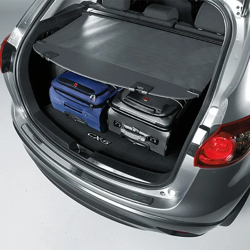 Car Rear Trunk Partition Board Security Shade Shield Curtain Retractable Cargo Cover Mazda CX-5 2013 2014 2015