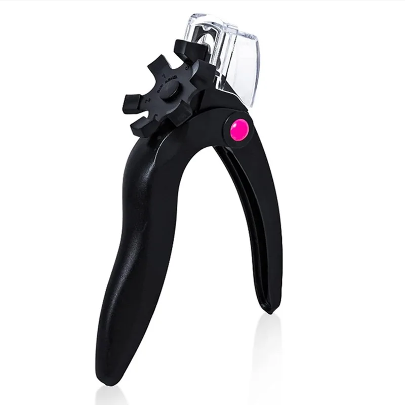 New Nail Scissors Stainless Steel U-Shaped Nail Extension Phototherapy Nail Clipper with Positioning and Shaping Nail Tools.