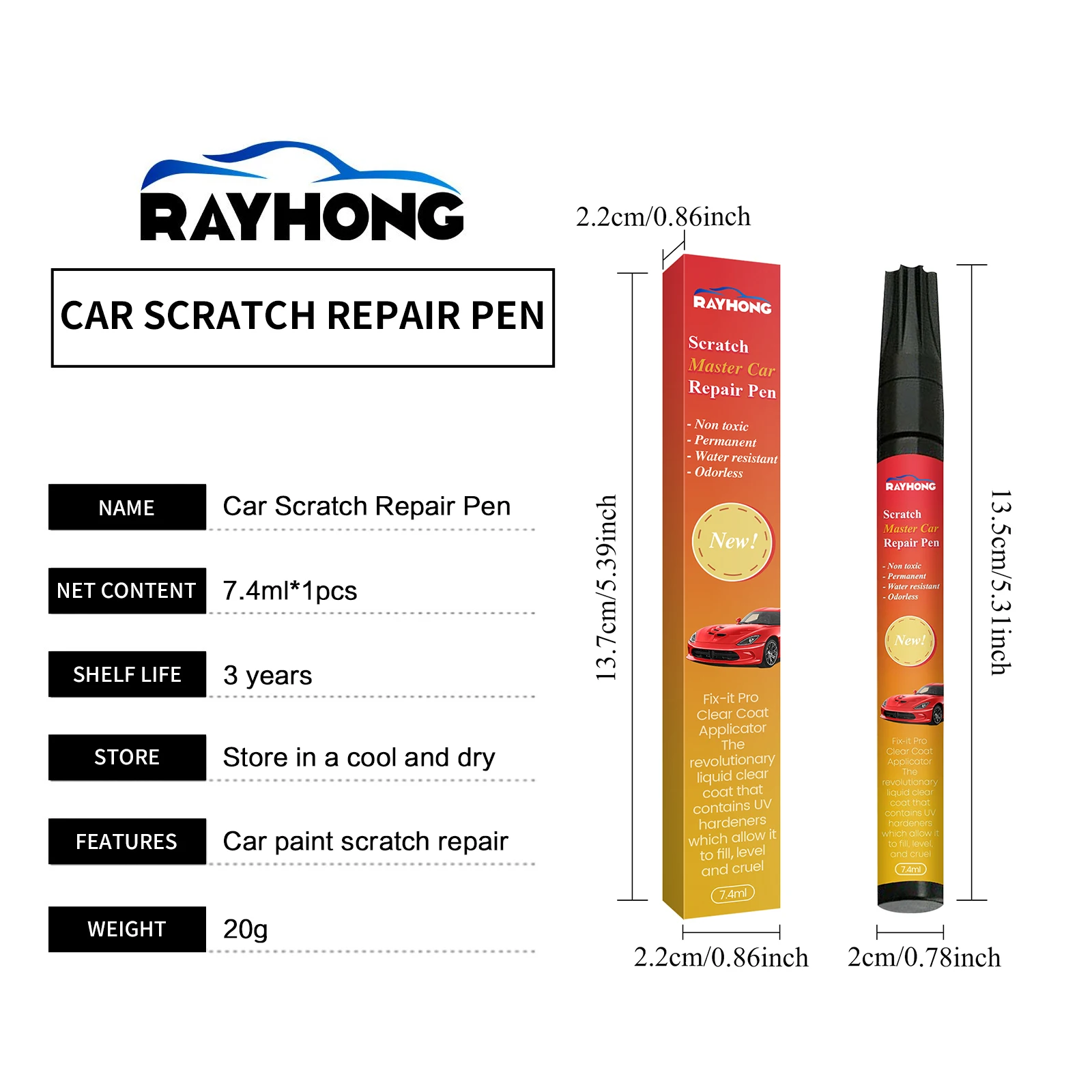 Car Scratch Repair Pen