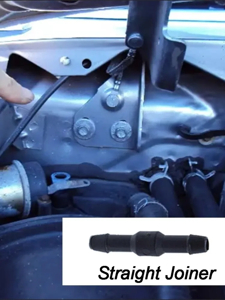 Windscreen Washer Joiner Pipe windshield washer connector T Piece Straight 3 Way Y Piece Air Fuel Water Petrol Wiper Washer Nozzle Hose 18PCS