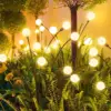 Solar Garden Lights Solar Firefly Lamp LED Swaying Solar Firefly Lights Solar Waterproof Garden Decorative Lights Festival Lamp 2