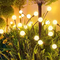 Solar Garden Lights Solar Firefly Lamp LED Swaying Solar Firefly Lights Solar Waterproof Garden Decorative Lights Festival Lamp 2