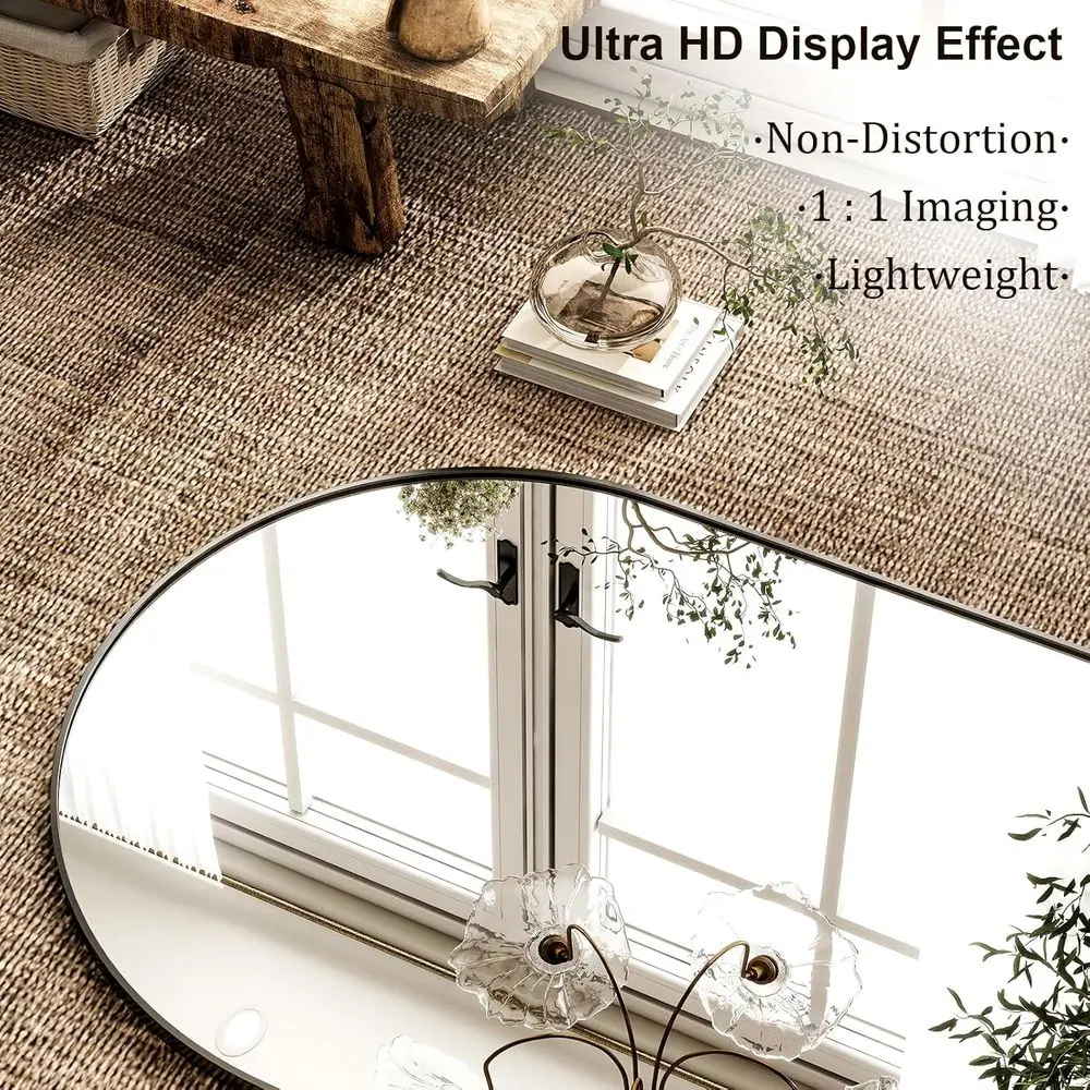 76" x 46" Arched Full-Length Mirror 4