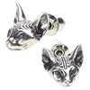 1 Pair Vintage Sphink for Cat Studs Earrings Hypoallergenic Punk Cats Earrings Gothic Cool Earrings Unisex Fashion Jewel Y08E 5