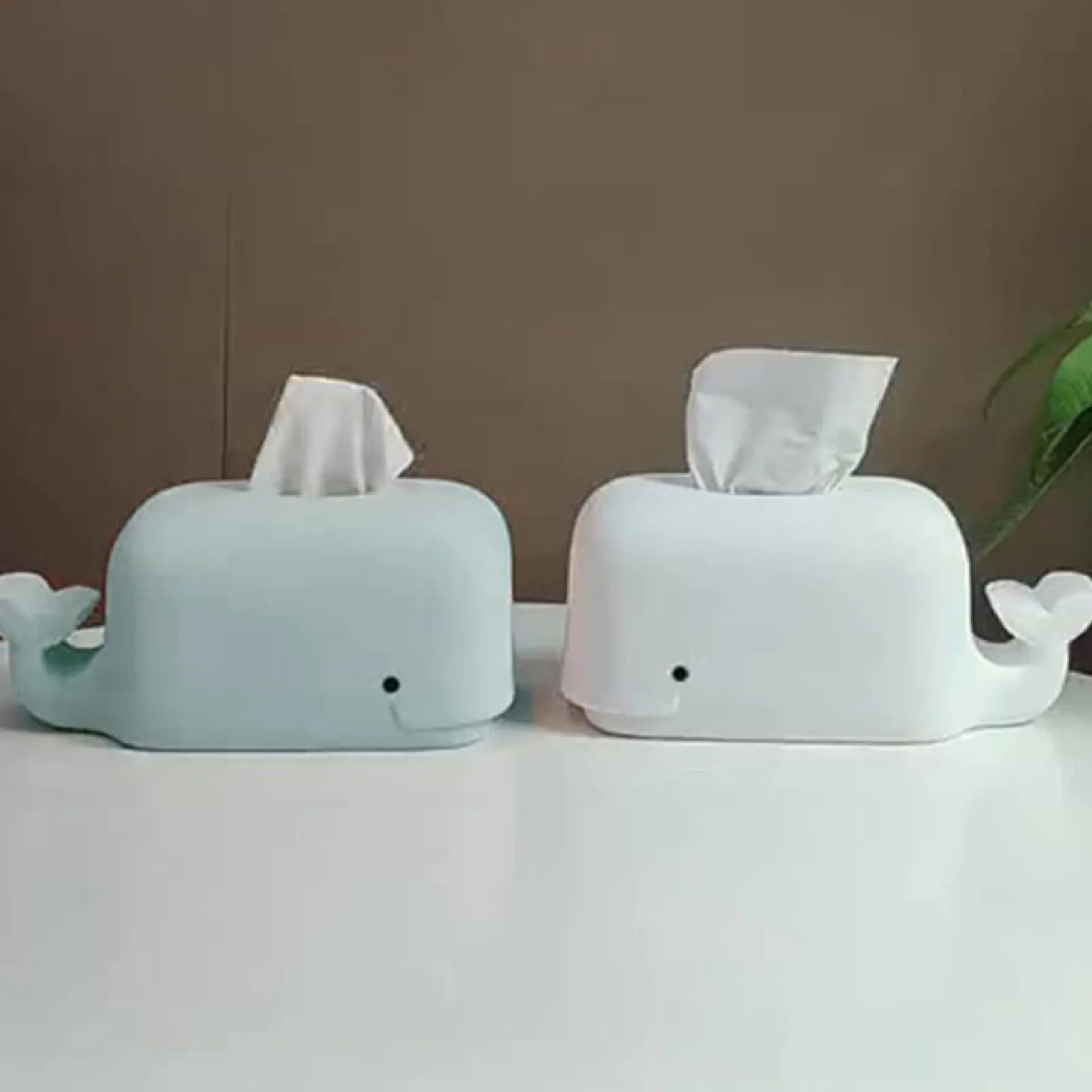 Tissue Box Cover Couch W/ Pillows  Whales 