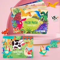 Children Quiet Book Montessori Toys For Toddler 1-3 Years Old My First Busy Book Kids Early Learning Educational Toys Baby Books 1