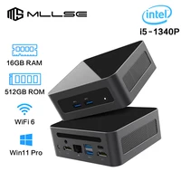 MLLSE G5 Mini PC intel i5-1340P Windows 11 Pro Intel 12th DDR4 16GB RAM 512GB SSD WiFi 6 BT5.2 Desktop Gaming Computer Mini Pc 1