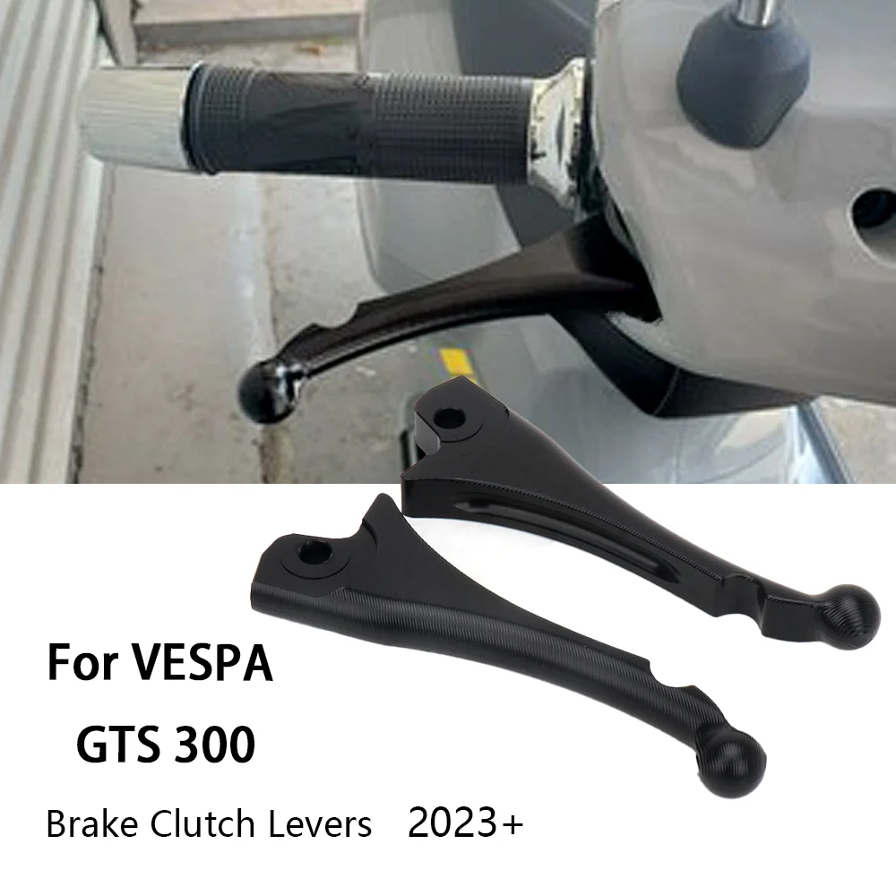

Для Vespa GTS 300 gts300 GTS 300 2023 2024 мотоциклетный рычаг сцепления Тормоза передние ручки управления черный и серебристый комплект