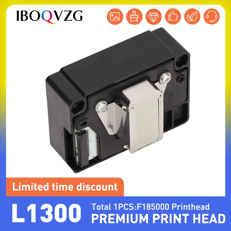 

Печатающая головка IBOQVZG F185000 F185010 для Epson T1110 T1100 T30 T33 L1300 B1100, печатающая головка C10 C120 ME1100 ME70 TX525 WF1100