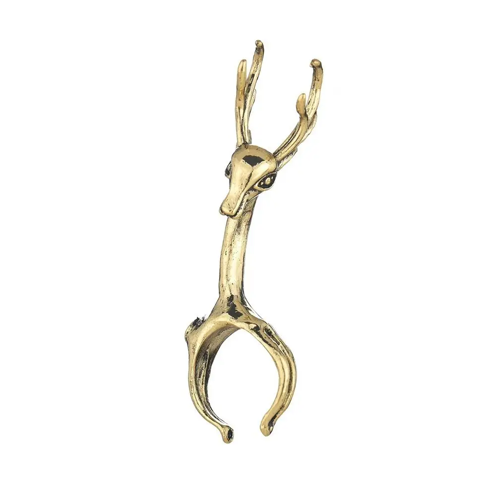 Set of 3 Dragon-Inspired Cigarette Holder Rings - Stylish Smoking Accessories