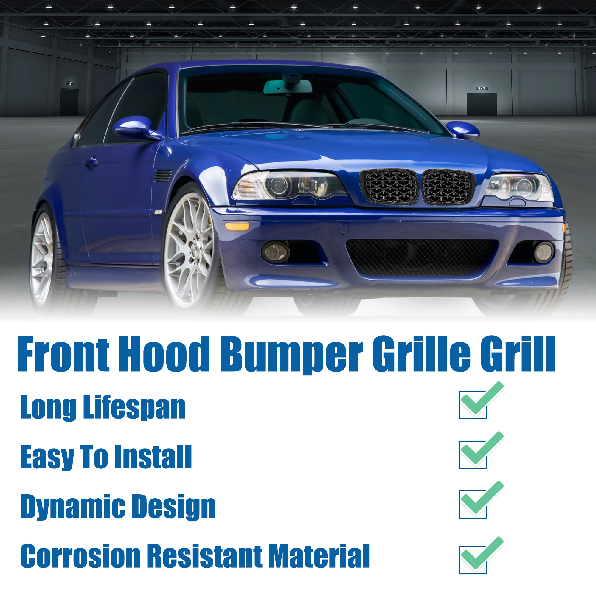 UXCELL BMW 3 ø E46 4d 2002 2003 2004 2005 51132158542/51132158543   ĵ  ׸, 1 