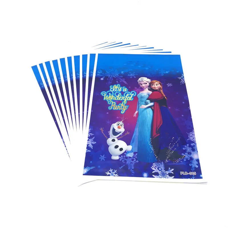 thumbnail image 1 of Decoraciones para fiesta de cumpleaños de Frozen de Disney, bolsa de regalo con dulces y temática de princesa Anna y Elsa, suministros para fiesta de baby shower para niñas y niños, 1 of 5