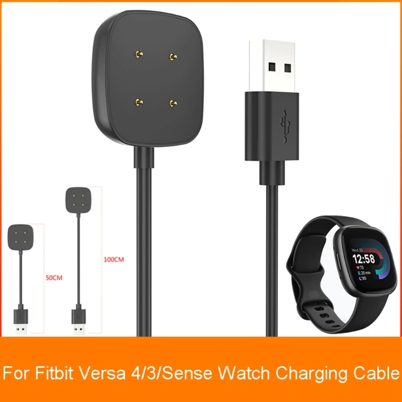 USB  ̺  Ȧ    ũ ׳ƽ 귡Ŷ ũ, Fitbit Versa 4/3/Sense watch ȣȯ 