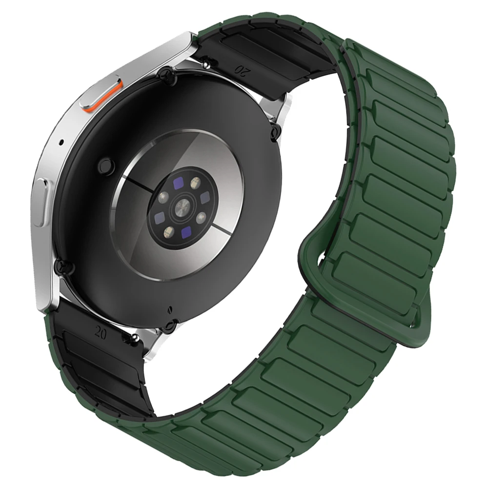 Magnetic Loop Silicone Watch Band - Soft Strap 20mm/22mm