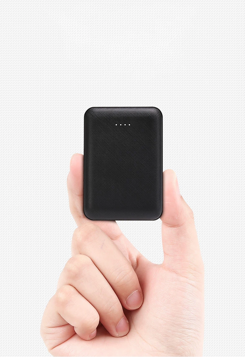 5000/10000Mah Powerbank Ultra Silm Batteria Esterna Caricabatterie Portatile Tipo C Mini Power Bank Per Iphone 15 14 13 Xiaomi 14 Samsun