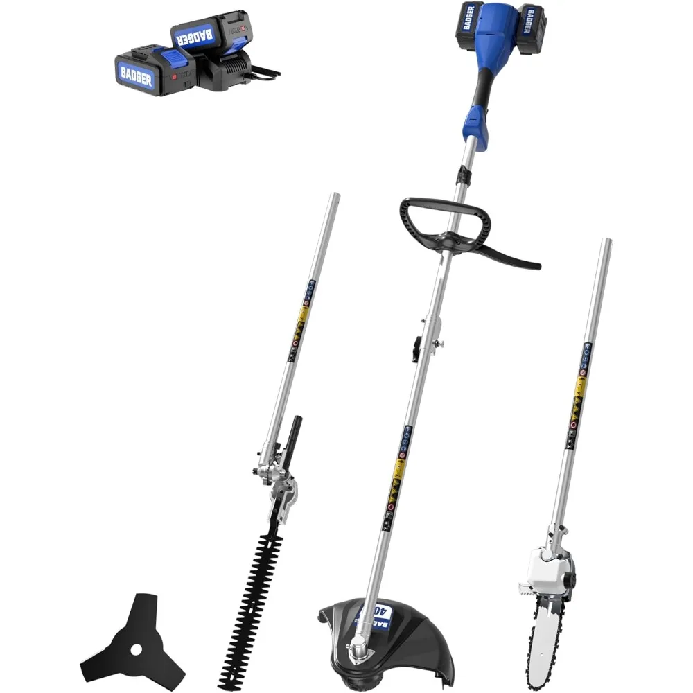 40V Cordless Multi-Tool Weed Wacker and Trimmer