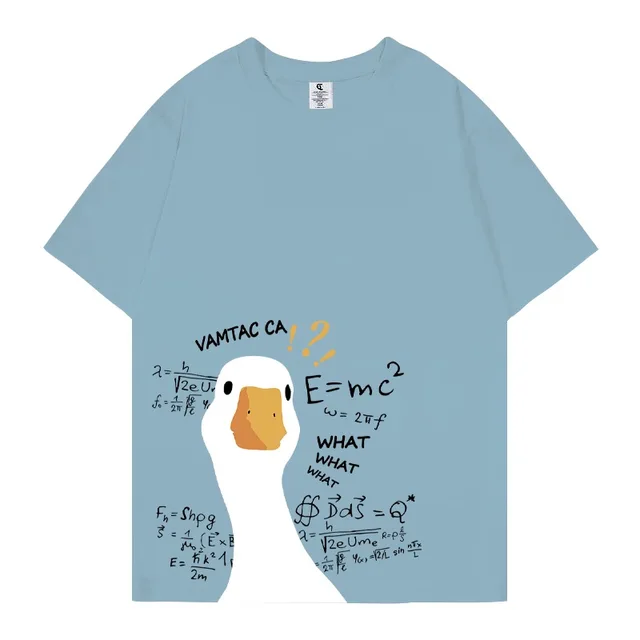 Japanese Fun Oversized Wild College Style Couple T-Shirt