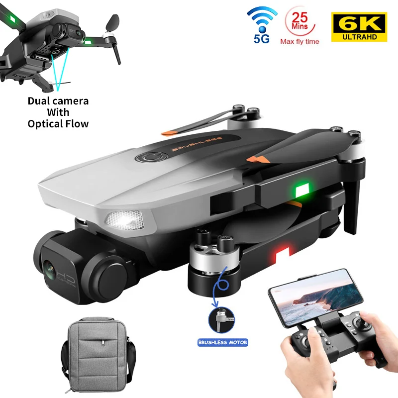 2022 Новый Дрон RG101GPS 6k HD Двойная камера Профессиональная аэрофотосъемка UAV 5G WiFi FPV