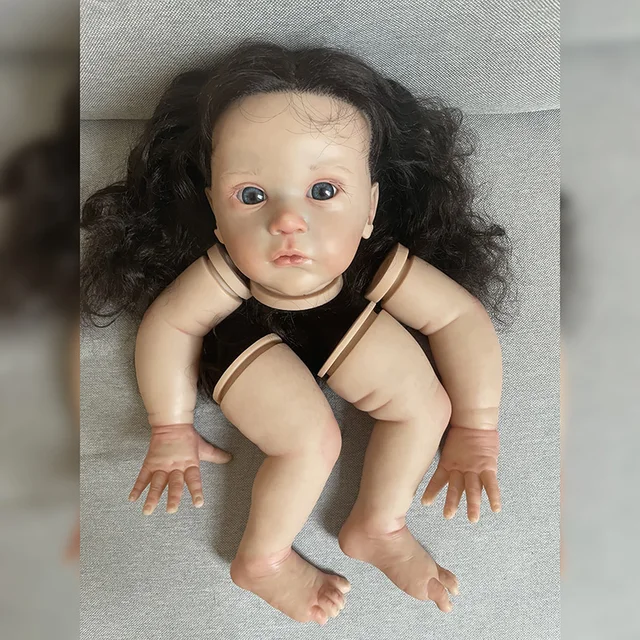Fbbd 72cm artiist pintado já terminou renascer bebê vito com mão-enraizado  cabelo lifelike macio toque brinquedos para crianças bonecas - AliExpress