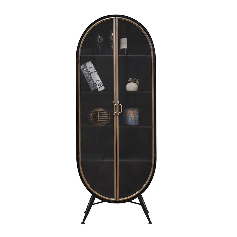 Living Room House Wine Bar Cabinet Display Modern Simple Stylish Wine Cabinet High Quality Bar Alcool Meuble Furniture