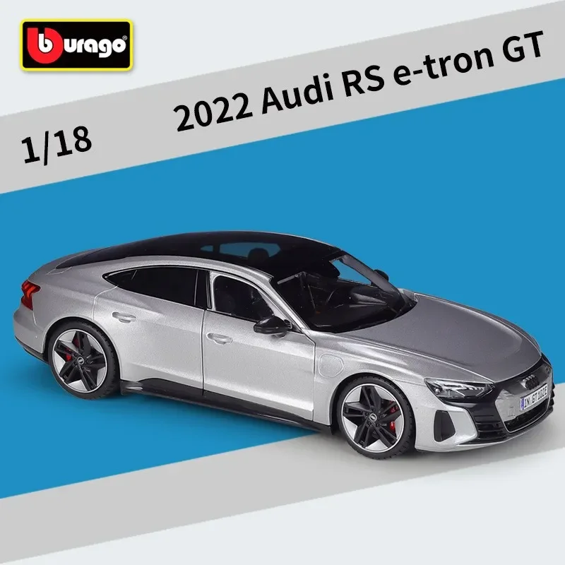 

Bburago 1:18 Audi RS e-tron GT чистый электрический спортивный автомобиль сплав модель автомобиля Diecasts & Toy транспортные средства коллекционные игрушки для автомобиля подарки