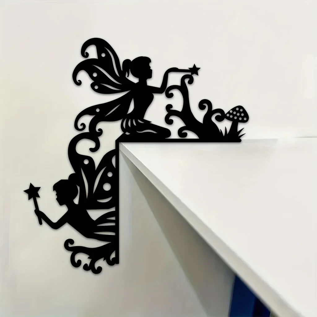 

Wall Sticker Door Corner Decoration Elf Door Frame Corner Decoration Art Wall decoration