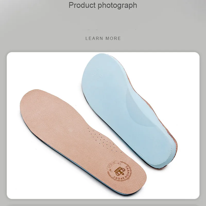 Pigskin Silicone Non-Slip Gel Soft Women Insole Breathable Deodorization Orthopedic Foot Care For Feet Shoes Sole Absorption Pad