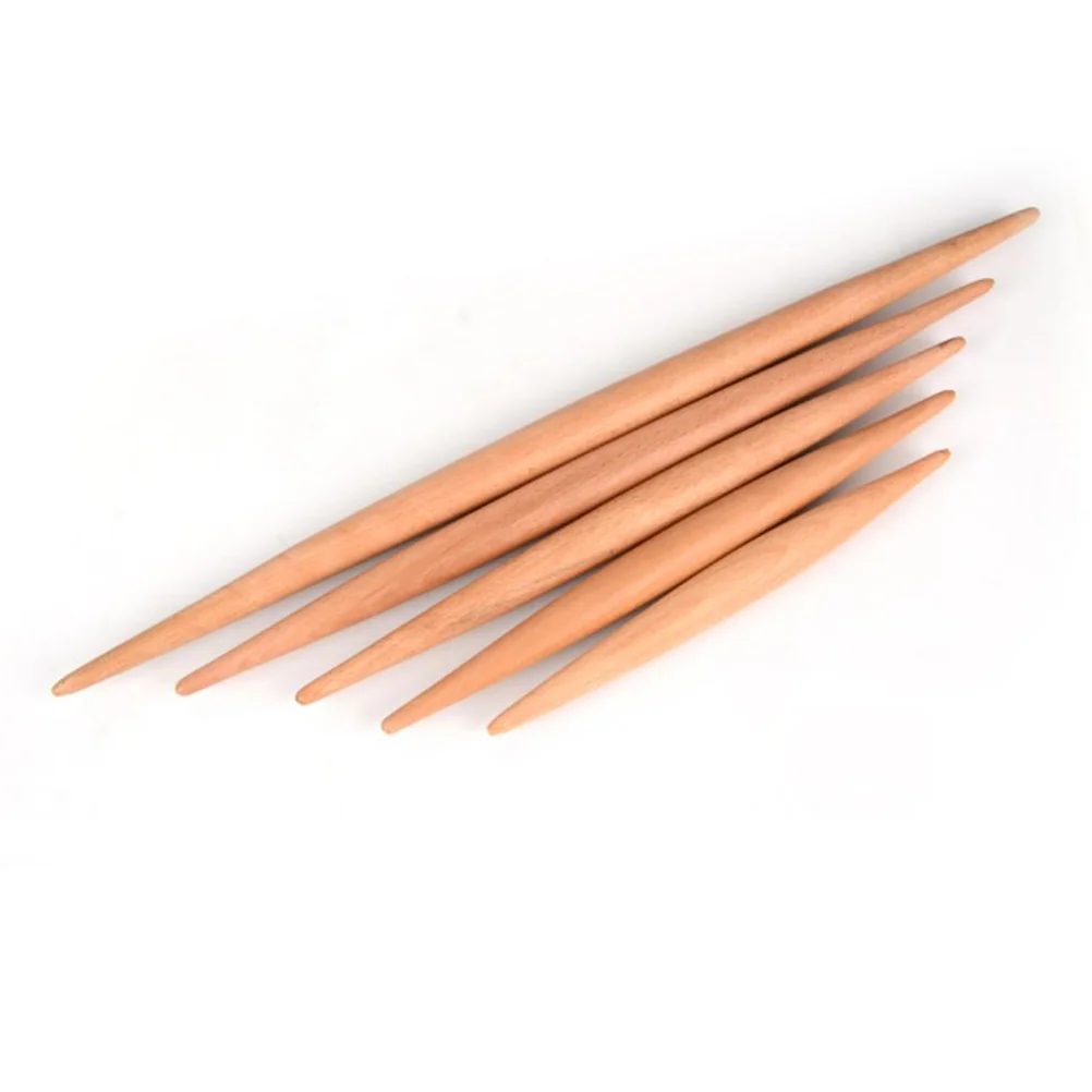 

Pastry Cookie Roller Dough Wooden Bamboo Fondant Cake Noodle Baking Tool Kitchen Supplies