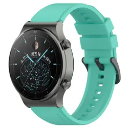 Enhanced Silicone Sport Watchband - Premium Strap for 22mm Universal (Water duck)