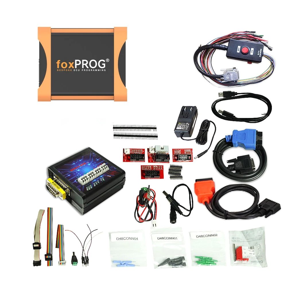 Foxprog Super Ecu Clone E Strumenti Di Chiptuning Supportano La Lettura Vr E L'Aggiornamento Automatico Del Checksum Versione Master Kt200