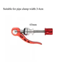 Pièces de vélo pince de tige de selle à dégagement rapide pince de Tube de selle de vélo de montagne accessoires de vélo vtt onderdelen хомут для onderло euskolokoa Б 4