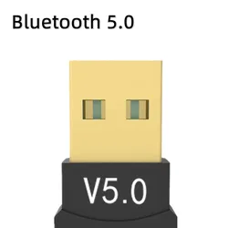 Universal USB Bluetooth Adapter for Wireless Audio and Peripheral Connectivity (Bluetooth 5.0 Adapte)