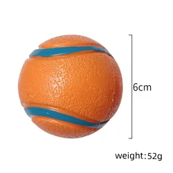 Durable Sound - Making Dog Toy Ball for Chewing and Entertainment (6cm)