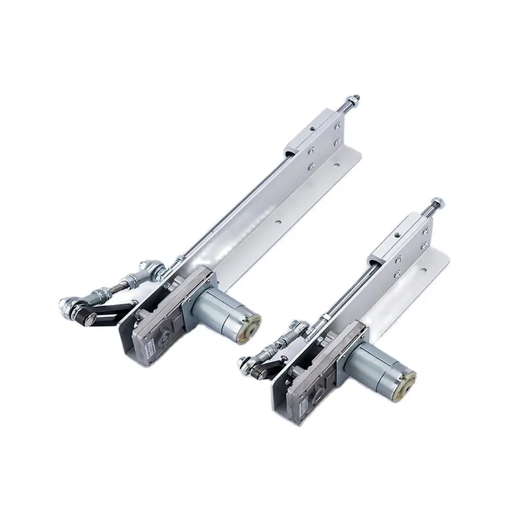 

DC 12V/24V Telescopic Linear Actuator Adjustable 30-150mm Stroke Reciprocating Linear Mechanism Free connector