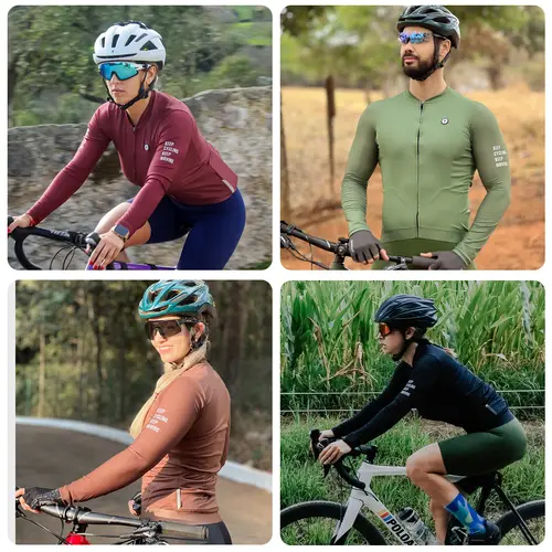 DAREVIE Cycling Jersey Small Size SPF 50+ Training Level Men Women Long Sleeves Cycling Jersey Breathable Man Cycling Maillott - Image 5