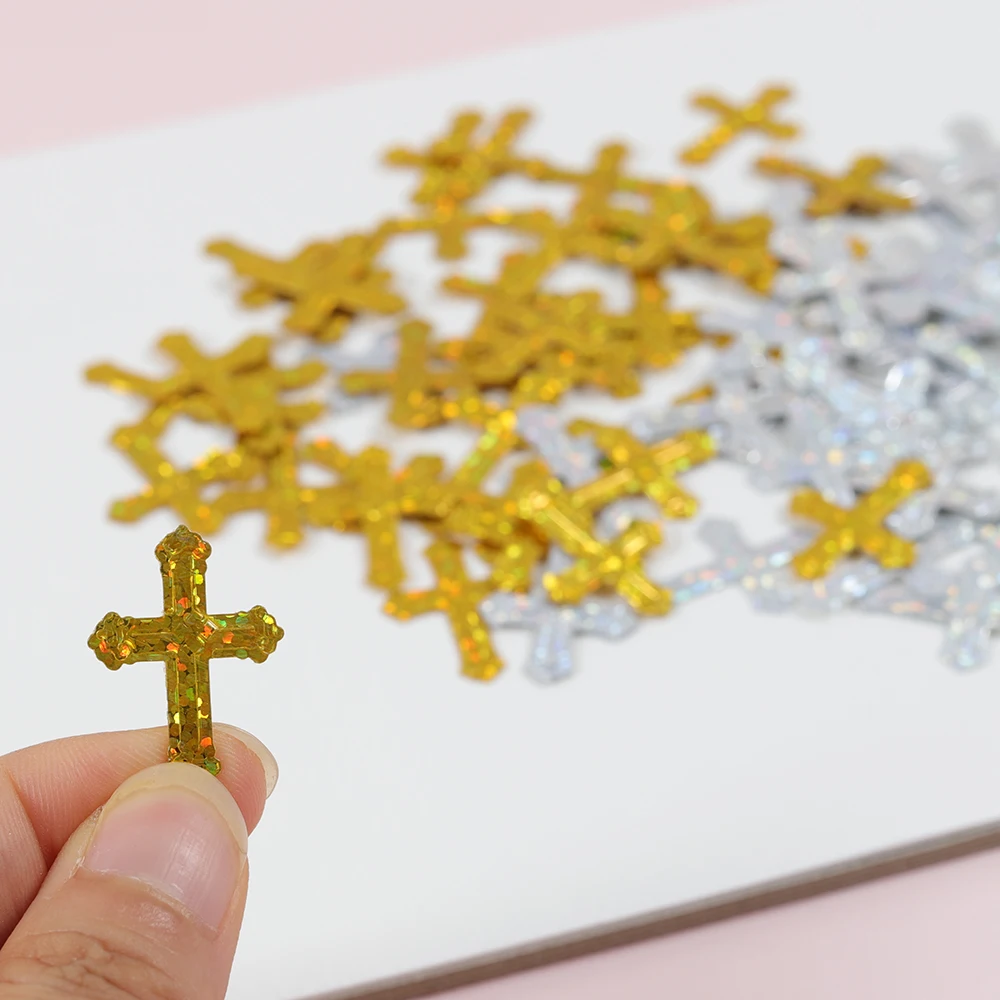 Party Decorations Paper Confetti 15g Church Communion Wedding Confetti Cross Bible Table Sequin Scatter Baby Shower Birthday Easter Pinata Filler Party Supplies Rose Confetti Hand Throw Confetti Poppers Shell Confetti
