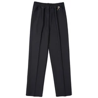 plus Size  Women Trousers Elastic Waist Casual Pants Winter Velvet Warm Long Pants Middle Female Straight Pants Oversized 8XL - Image 3