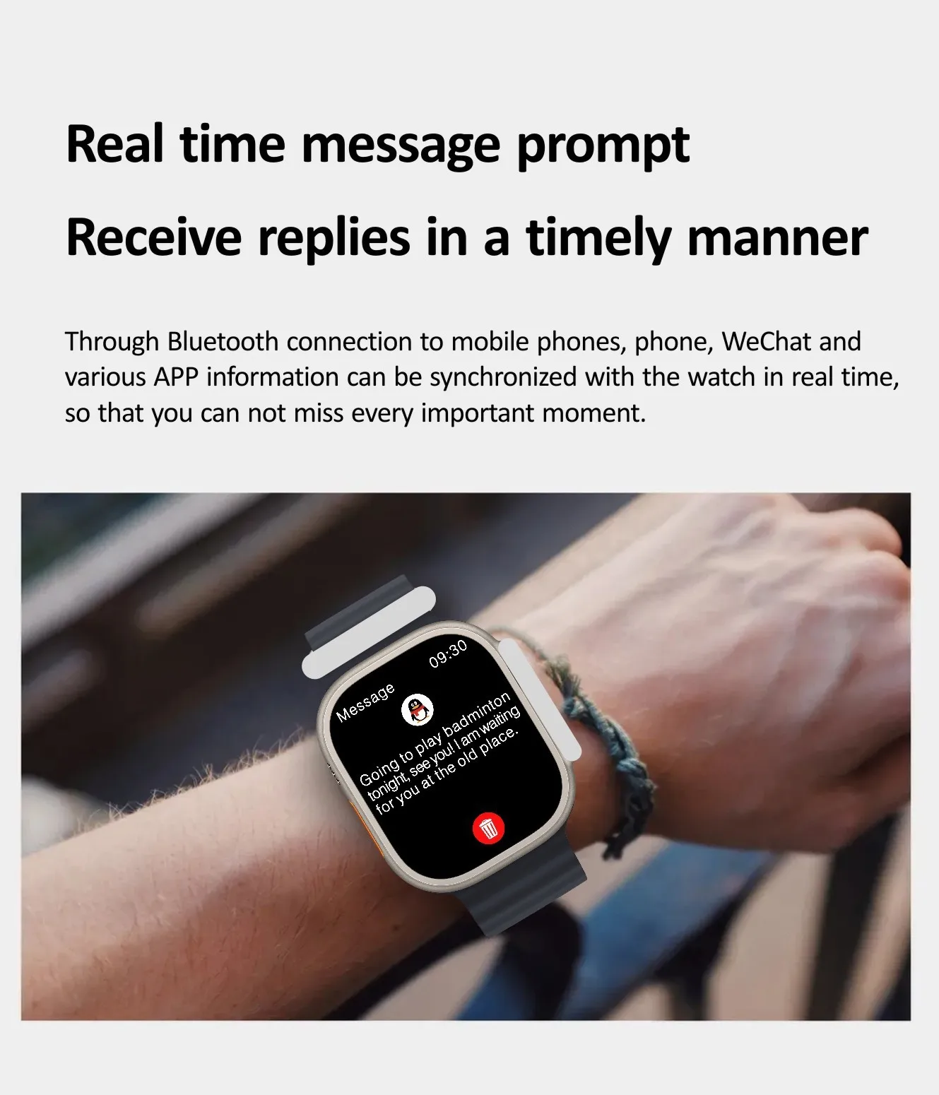 Elemosi CX8 ��Ʈ�� �ƽ� ����Ʈ��ġ 2.12 Amoled �������� ��ȭ ��ȭ, IP68 ���, �ɹڼ� ���� ����Ʈ ��ġ
