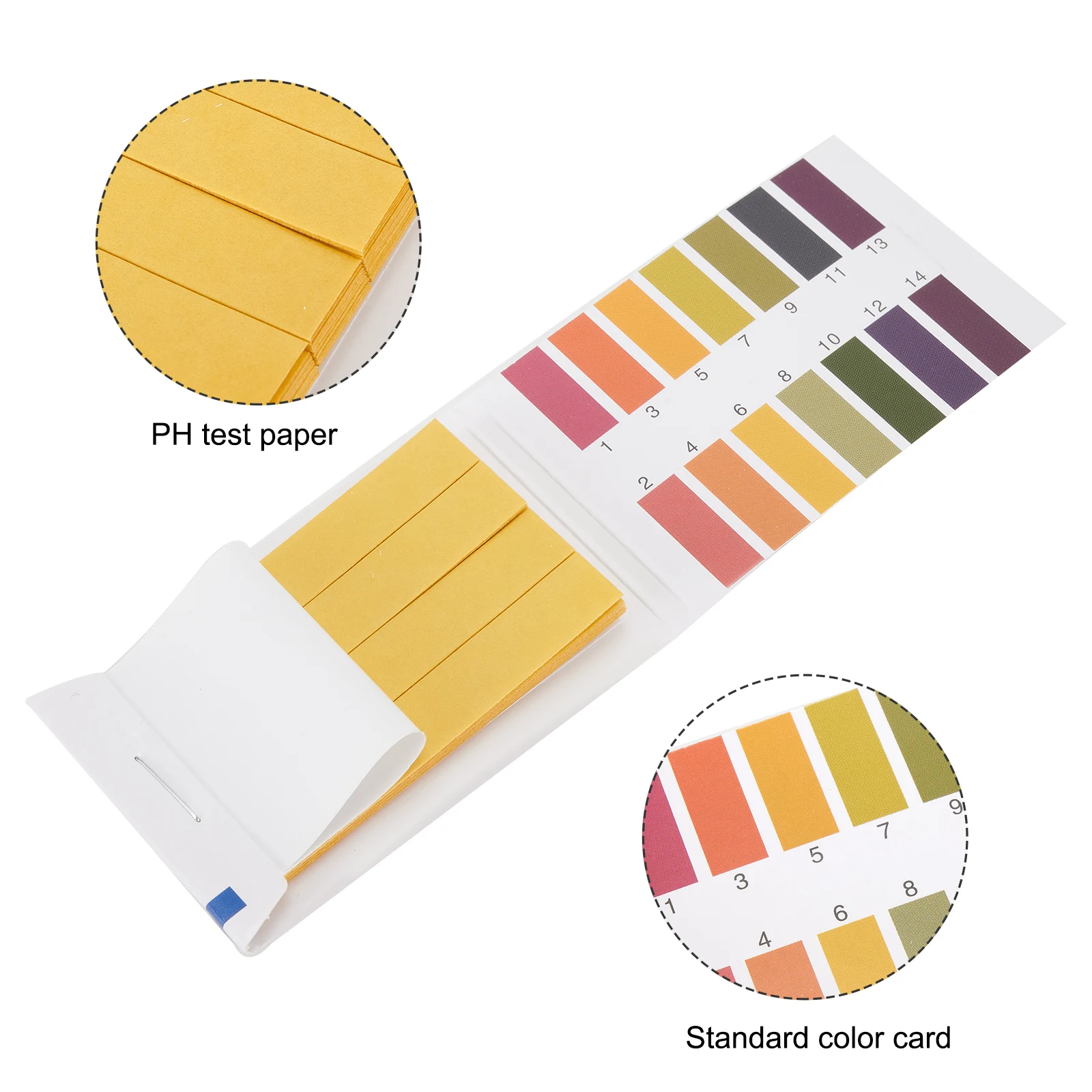Litmus Test Strips Litmus Paper Test Strips PH Test Paper PH Meters Indicator Test Strips 1-14 Paper Litmus Tester Measurement Analysis For Water Cosmetics Soil Acidity Test Strips