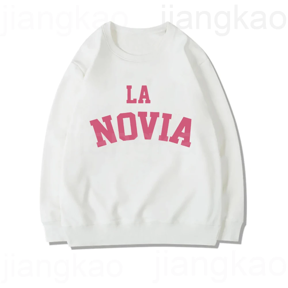 Equipo De La Novia Spanish Print Sweatshirt Bachelorette Party Hoodie Outfit Team BrideTop Wedding Bride Shower Party Pullover 4