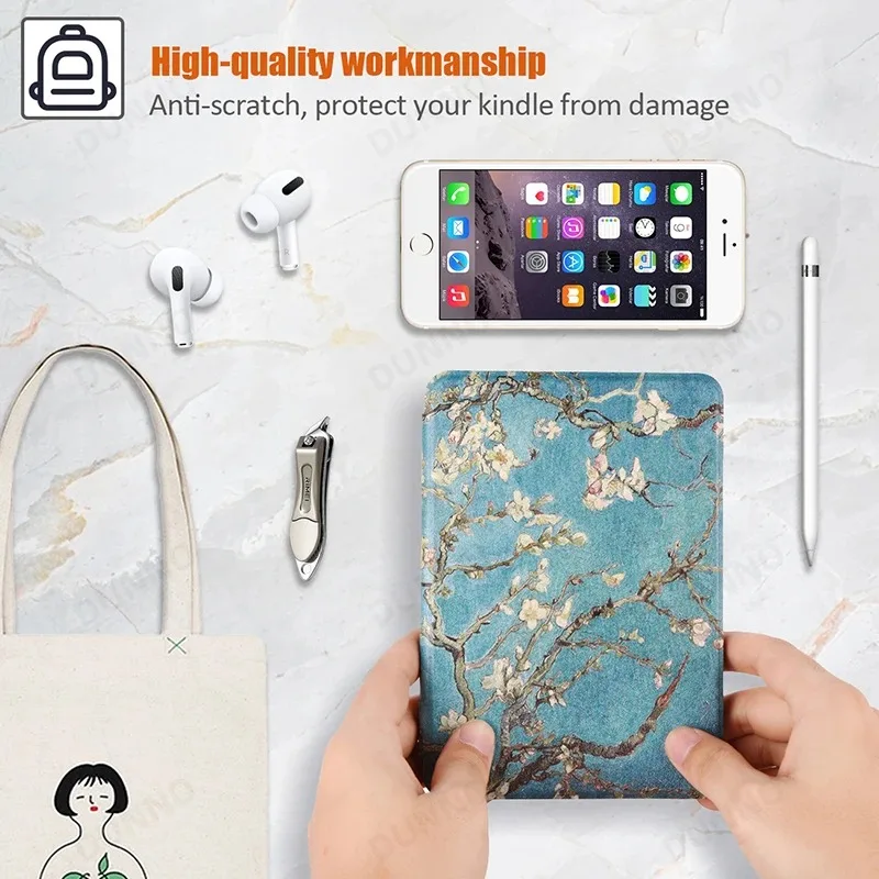 Sleek Protective Flip Case for Kindle Paperwhite and E-Readers