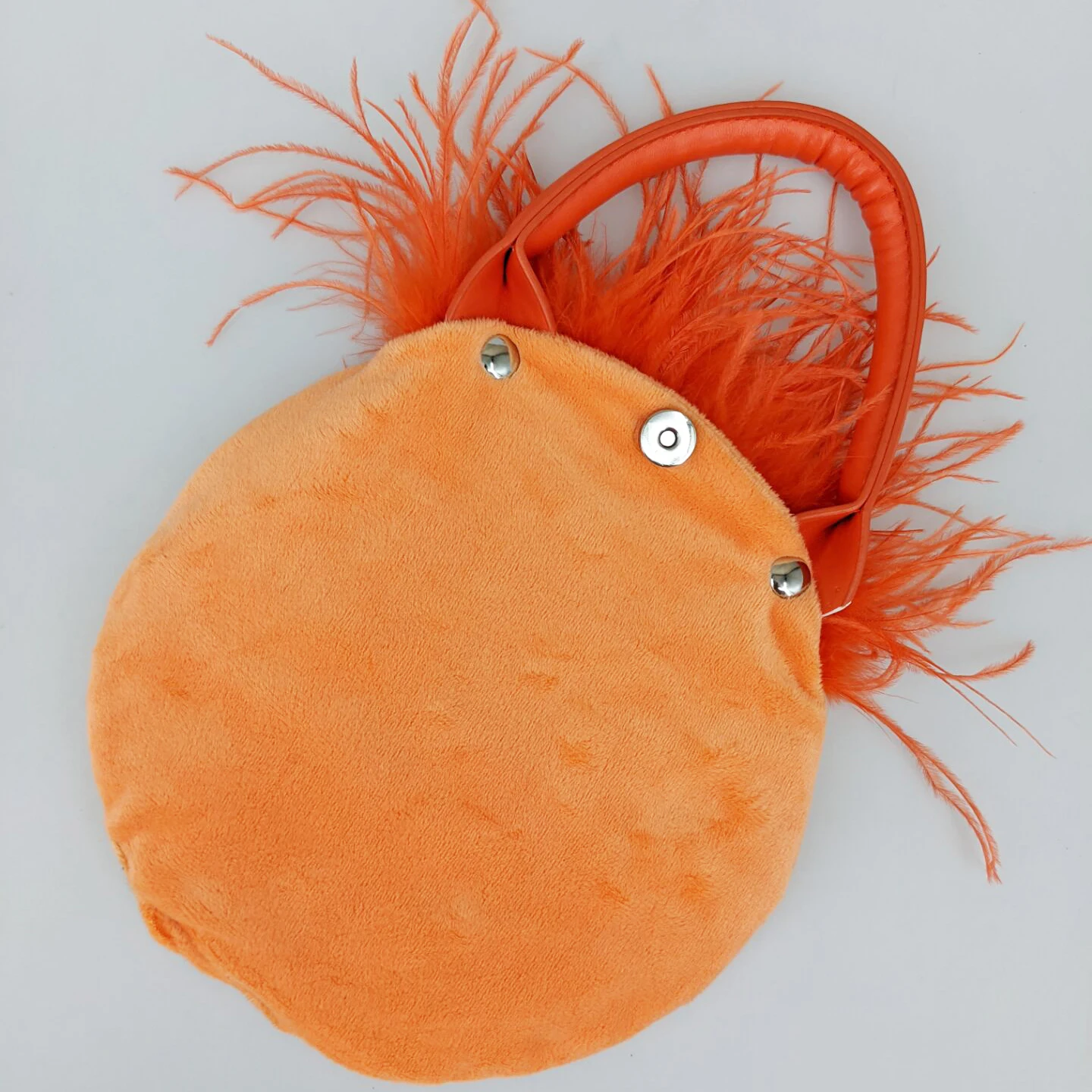 Fluffy Handbag for Women Real Natural Ostrich Feather Mini Bag Furry Romantic Party Concern Dinner Wedding Bride Fashion 2