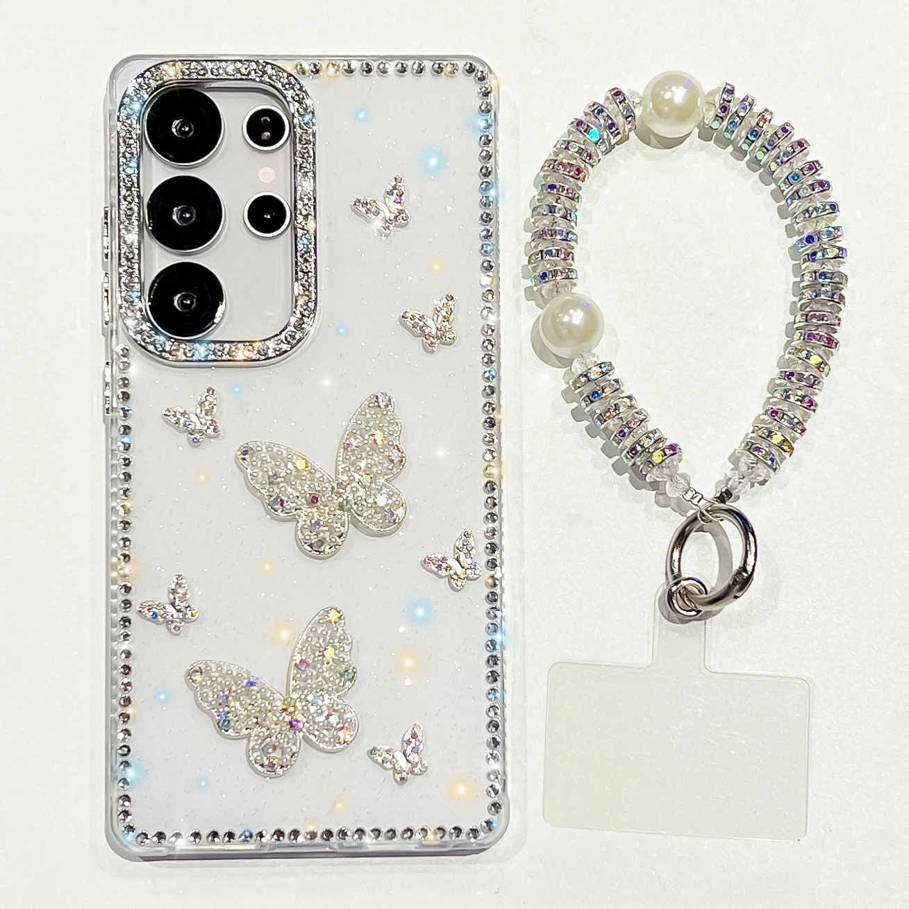 Butterfly Diamond Bling Luxury Phone Case Cover