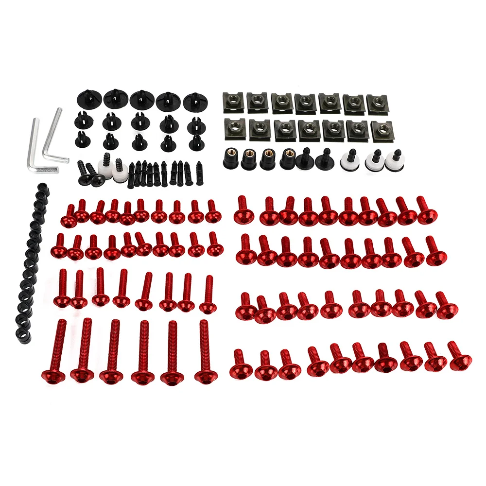 Motorcycle Fairing Motorcycle Accessories CBR1000RR Bolt Screw Fastener Fixation for Honda CBR 1000 RR 2004-2010 Complete Kit