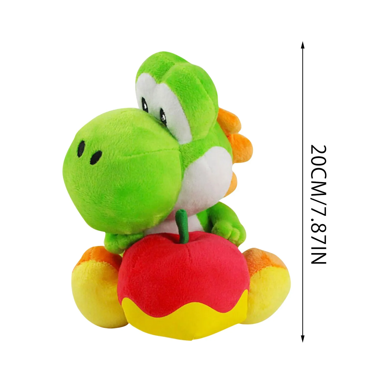 Almofada Dinossauro Yoshi Formato 3D Aveludada Oficial Nintendo