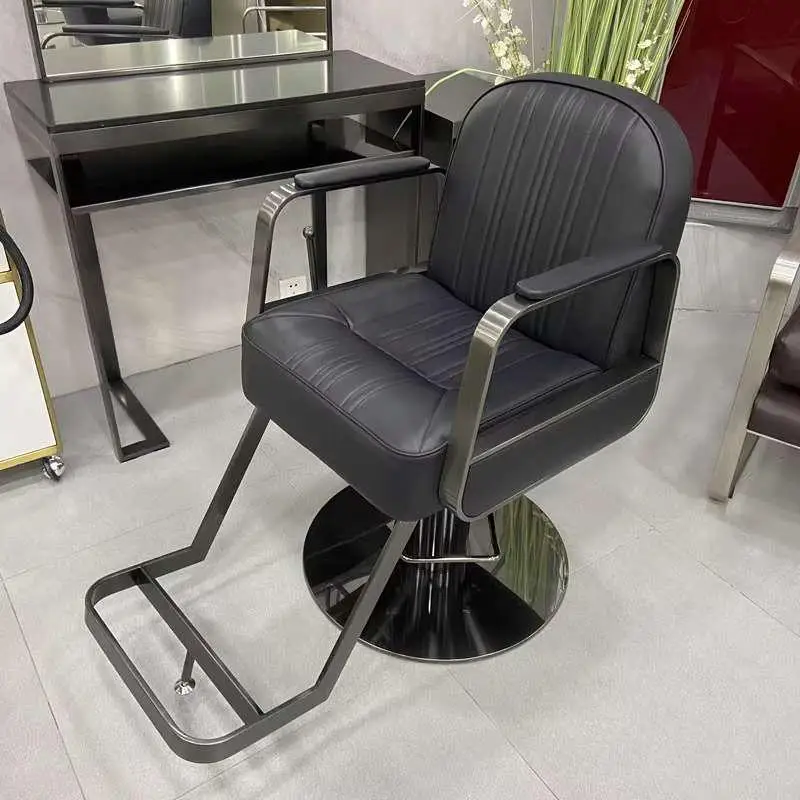 

Reclining Barber Chairs Swivel Makeup Comfortable Vanity Barbershop Barber Chairs Ergonomic Silla Barberia Hair Salon Furniture